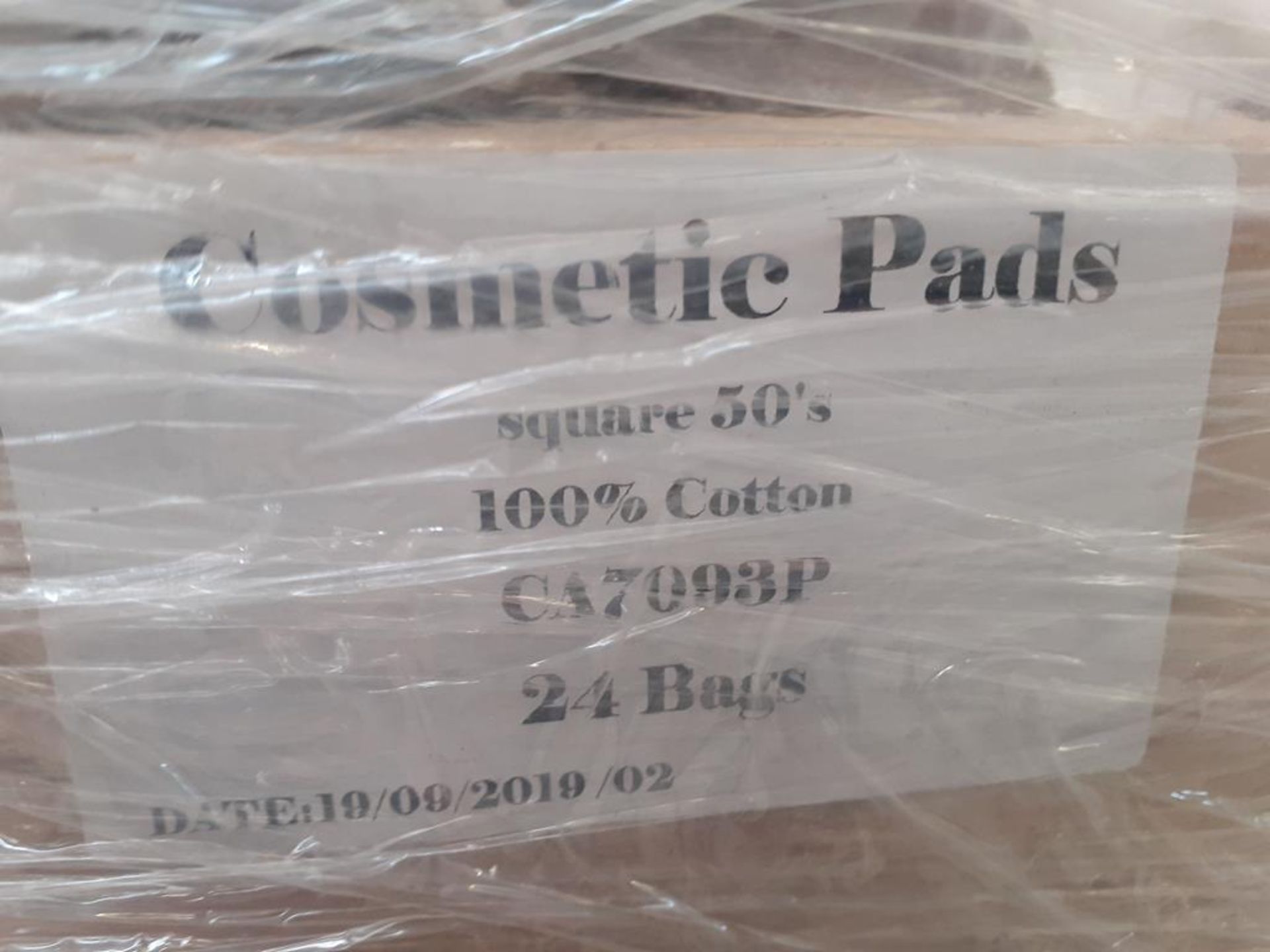 Pallet of 100% Cotton Cosmetic Pads (approx 14 boxes) - Image 2 of 3