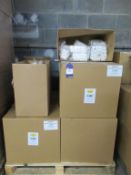 9 x boxes of Cotton Pads 'smooth' (and a part box) and a quantity of Disposable briefs