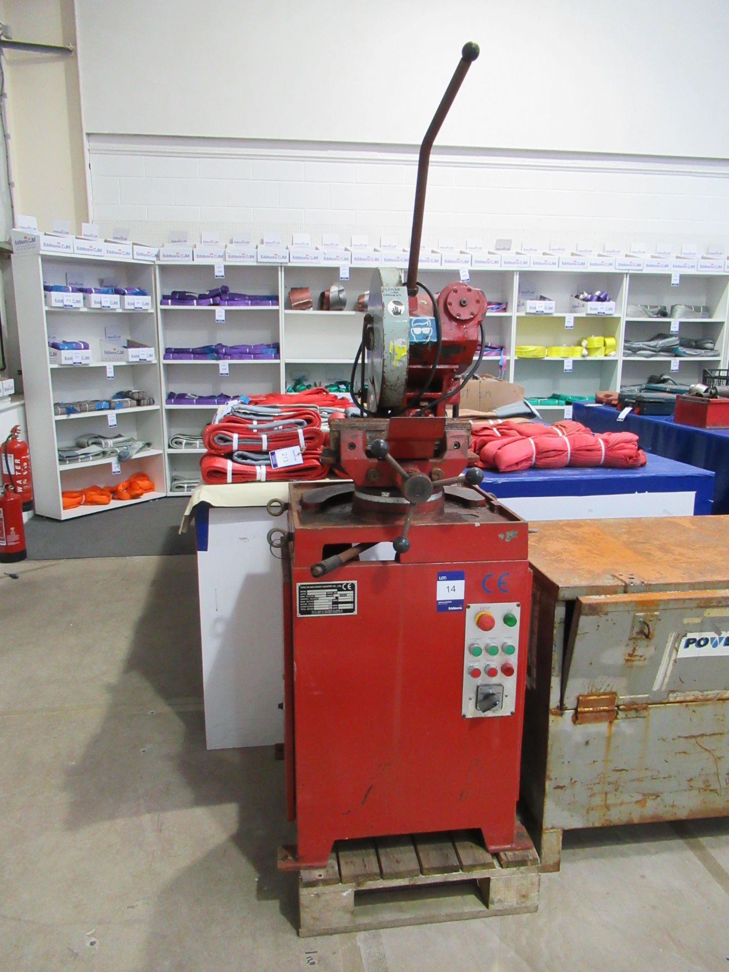 FHG-315D Chop Saw, 3 Phase Please note there is a £10 lift out fee on this item