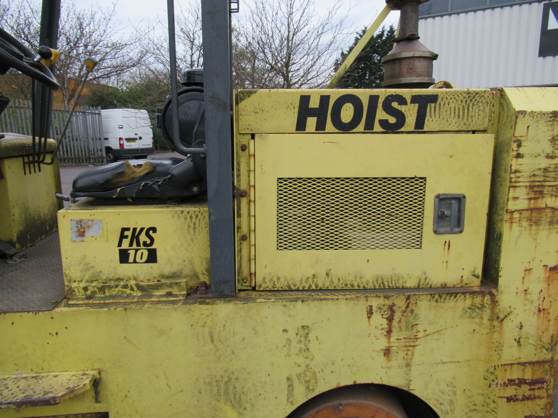 Hoist FK510 Diesel Forklift Truck, 10000kg Capacity, Duplex Mast, 3300mm Closed Height, 6400mm - Image 7 of 11