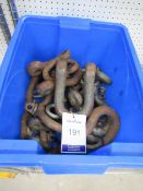 Quantity of Various Lifting Shackles / Eyes to Crate