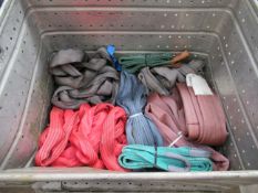 Quantity of New/Used Slings to Aluminium Crate (included)