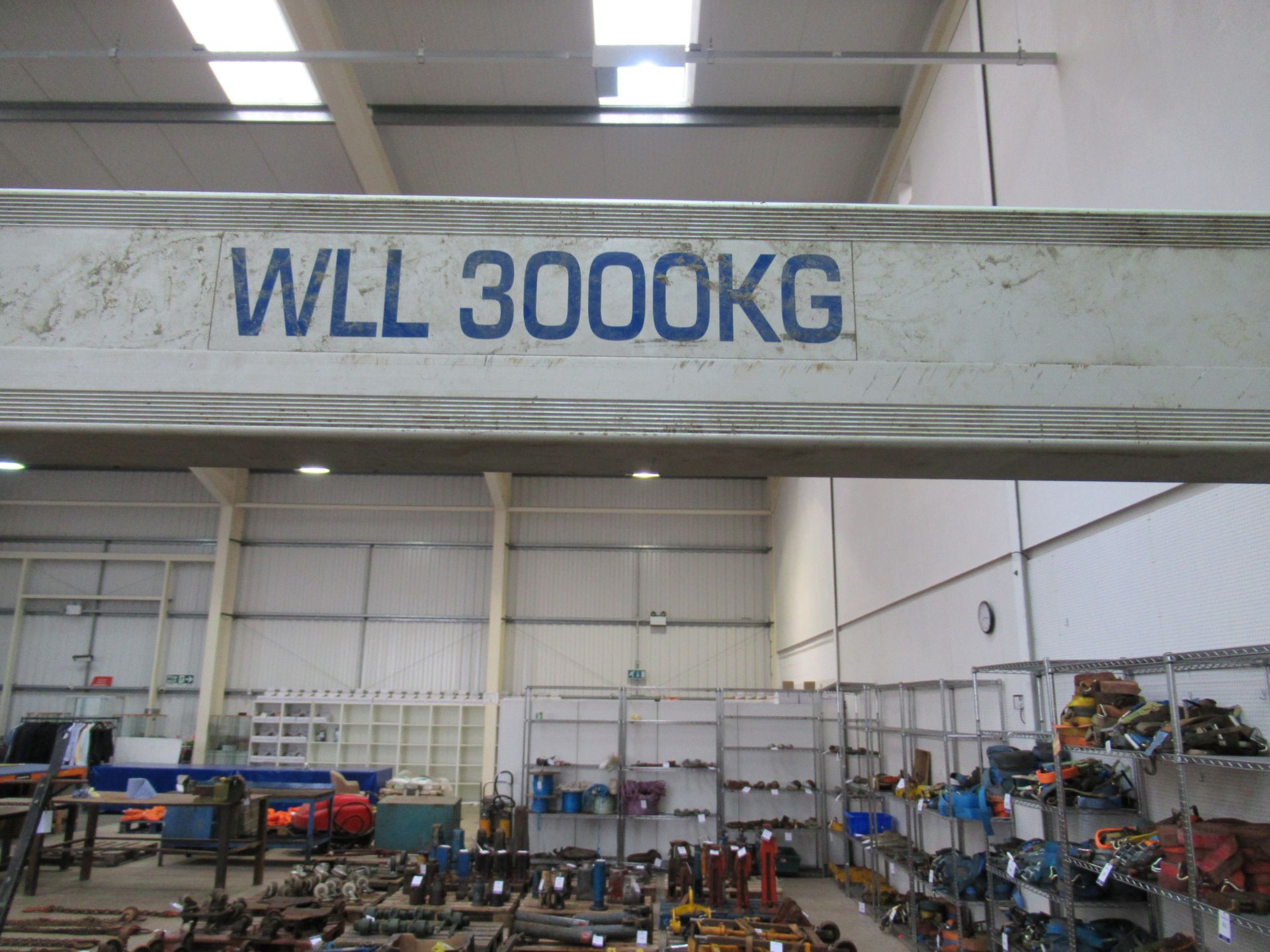 Reid Lifting Porta-Gantry 3000kg WLL with Yale Lift 360 Hand Chain Hoist, 3000kg WLL Please note - Image 3 of 6
