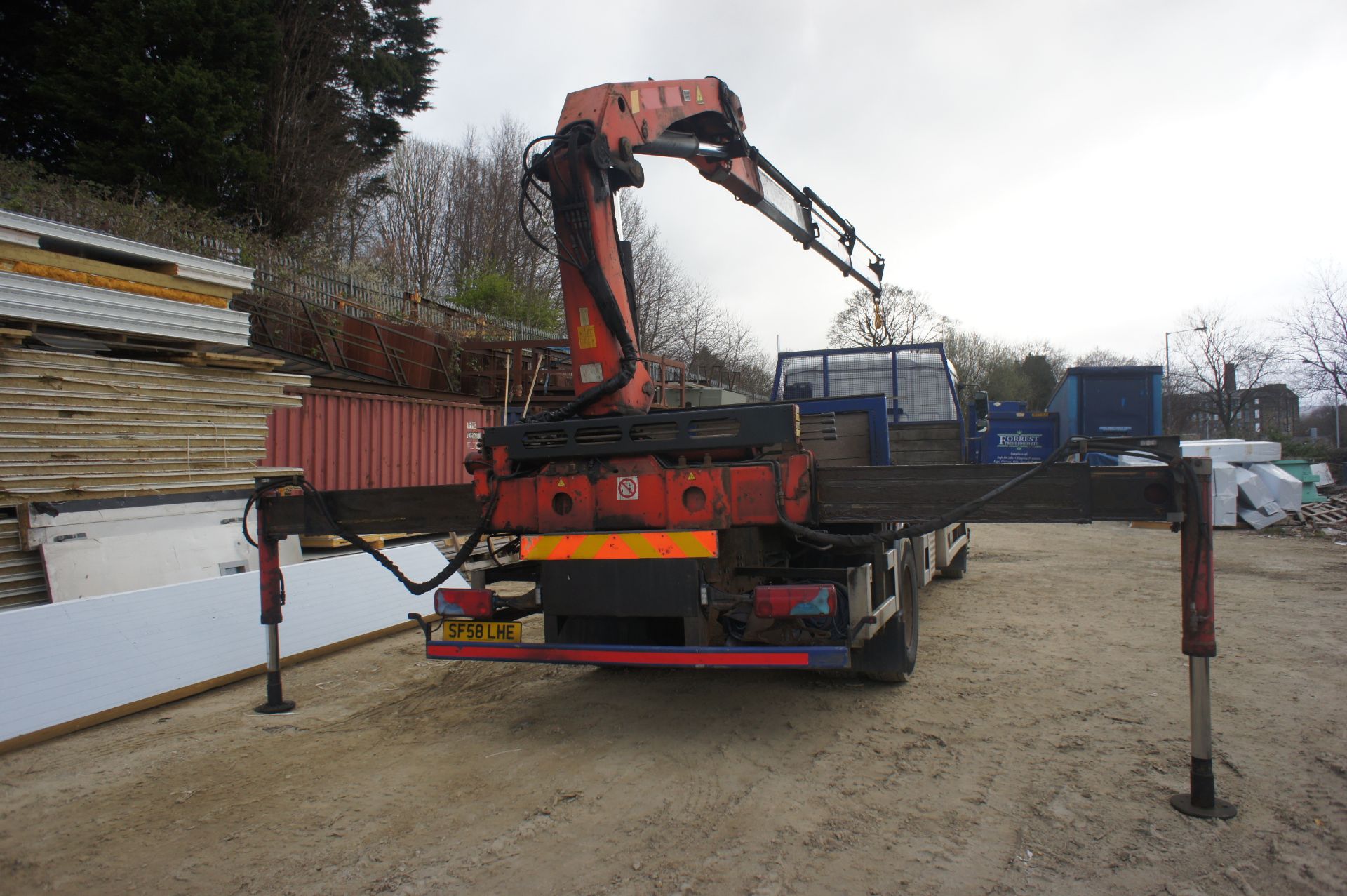 MAN/TGM 18.280 Flatbed HGV with Palfinger PK19000B Crane, 18,000kg gross weight, Registration SF58 - Image 29 of 30