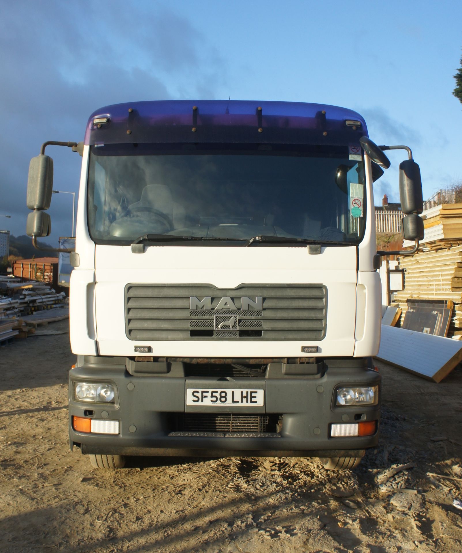 MAN/TGM 18.280 Flatbed HGV with Palfinger PK19000B Crane, 18,000kg gross weight, Registration SF58 - Image 15 of 30