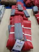 6 Heavy Duty Slings, 5T x 2m Unused