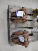 2 x Hoist Girder Attachments