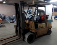 Hyster LPG Forklift Truck (Compact), 5100kg capacity, Duplex Mast, 2820mm Lift Height, 7334 Hours,