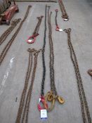 2 Various Lifting Chains, (Spares or Repair)