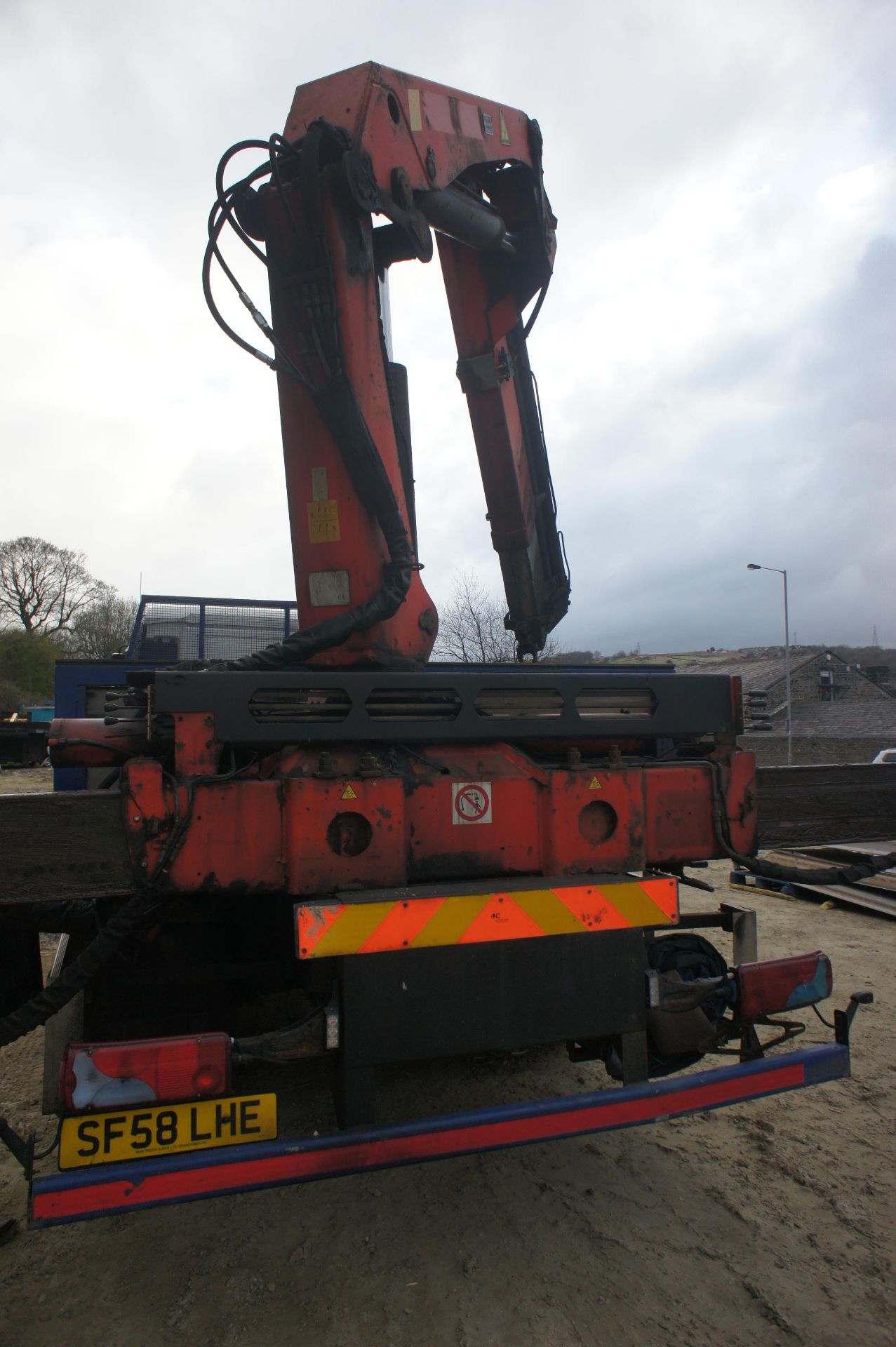 MAN/TGM 18.280 Flatbed HGV with Palfinger PK19000B Crane, 18,000kg gross weight, Registration SF58 - Image 25 of 30