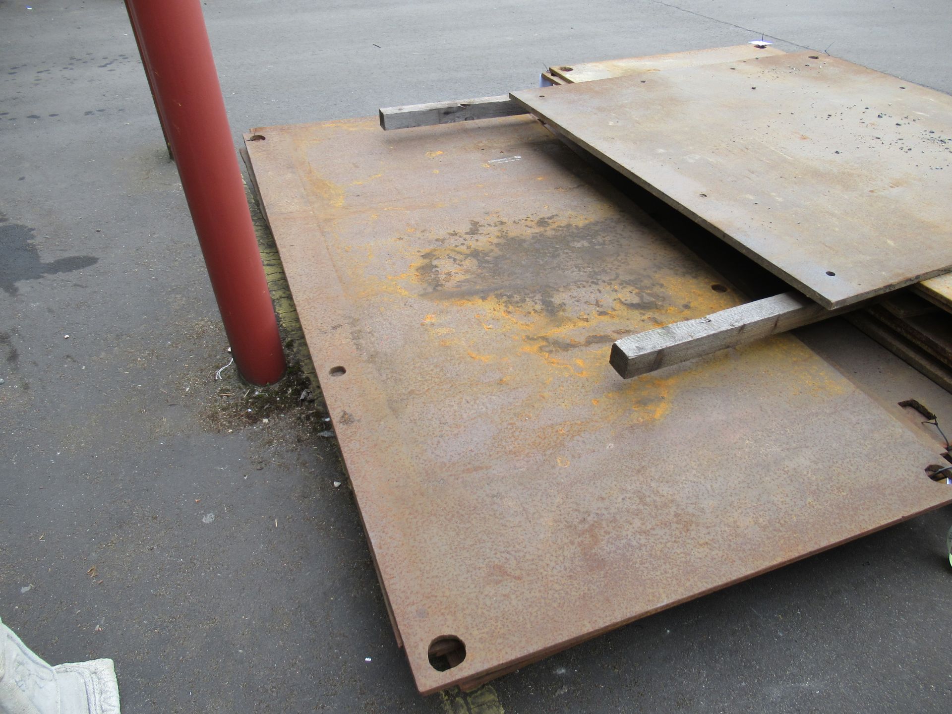 Heavy Duty Steel Road Plate 2500mm x 1250mm (approx.) min 19mm thickness Please note there is a £5