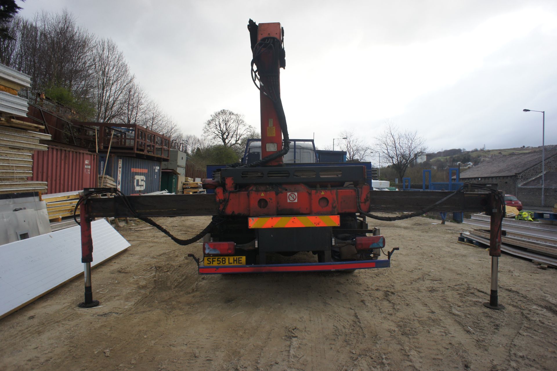 MAN/TGM 18.280 Flatbed HGV with Palfinger PK19000B Crane, 18,000kg gross weight, Registration SF58 - Image 28 of 30