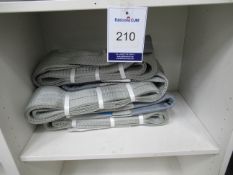 5 x Heavy Duty Slings 4T x 2m, Unused