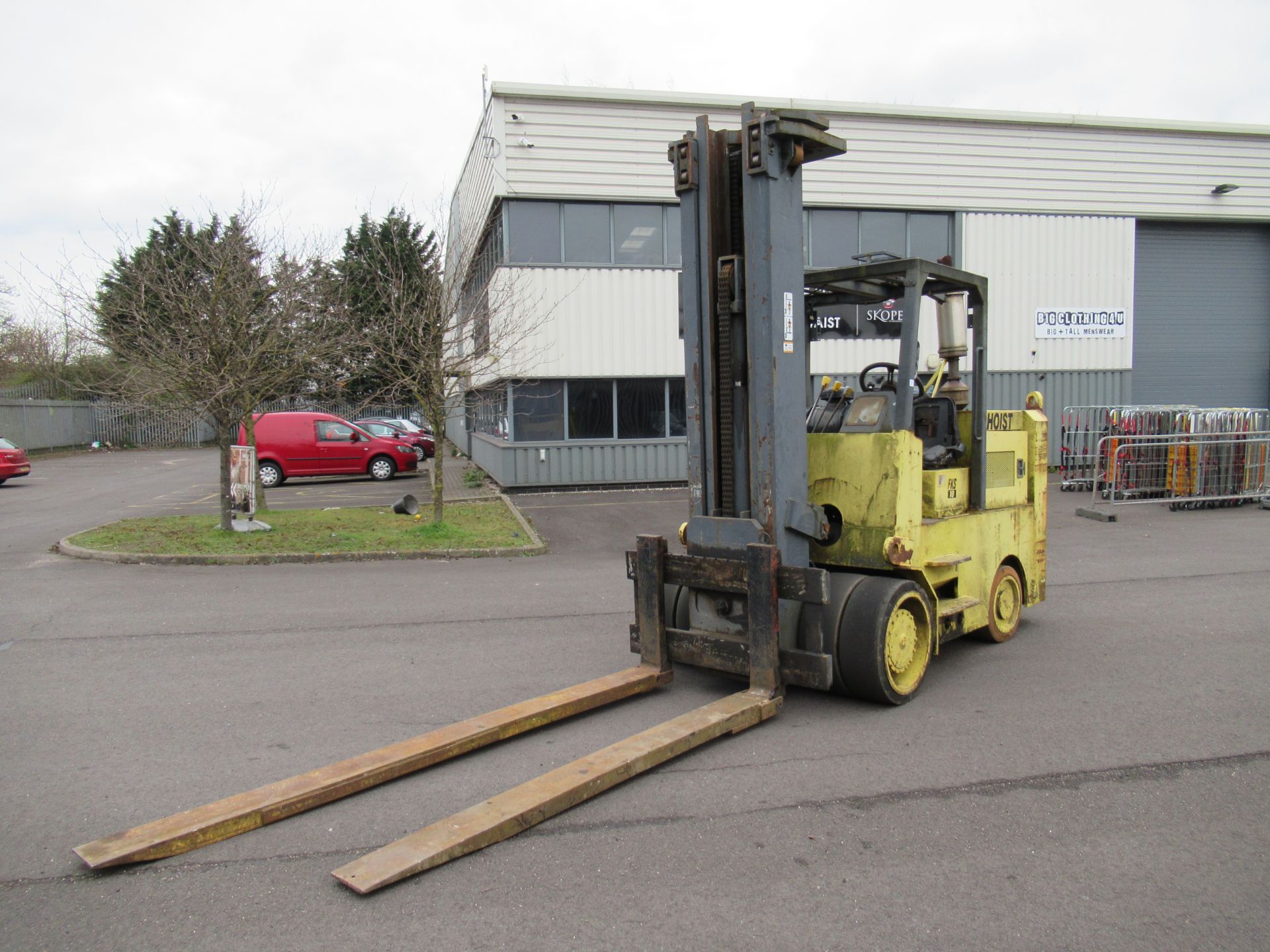 Hoist FK510 Diesel Forklift Truck, 10000kg Capacity, Duplex Mast, 3300mm Closed Height, 6400mm - Image 2 of 11