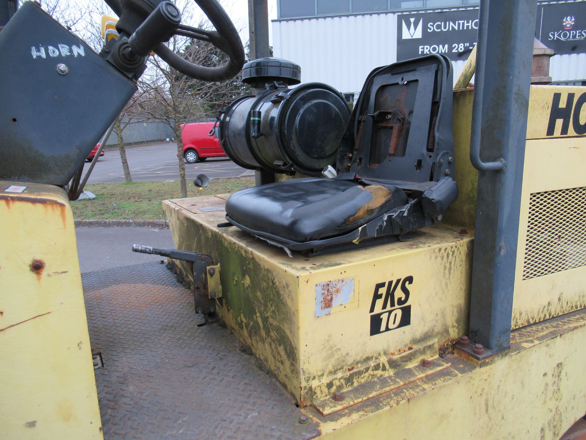 Hoist FK510 Diesel Forklift Truck, 10000kg Capacity, Duplex Mast, 3300mm Closed Height, 6400mm - Image 10 of 11