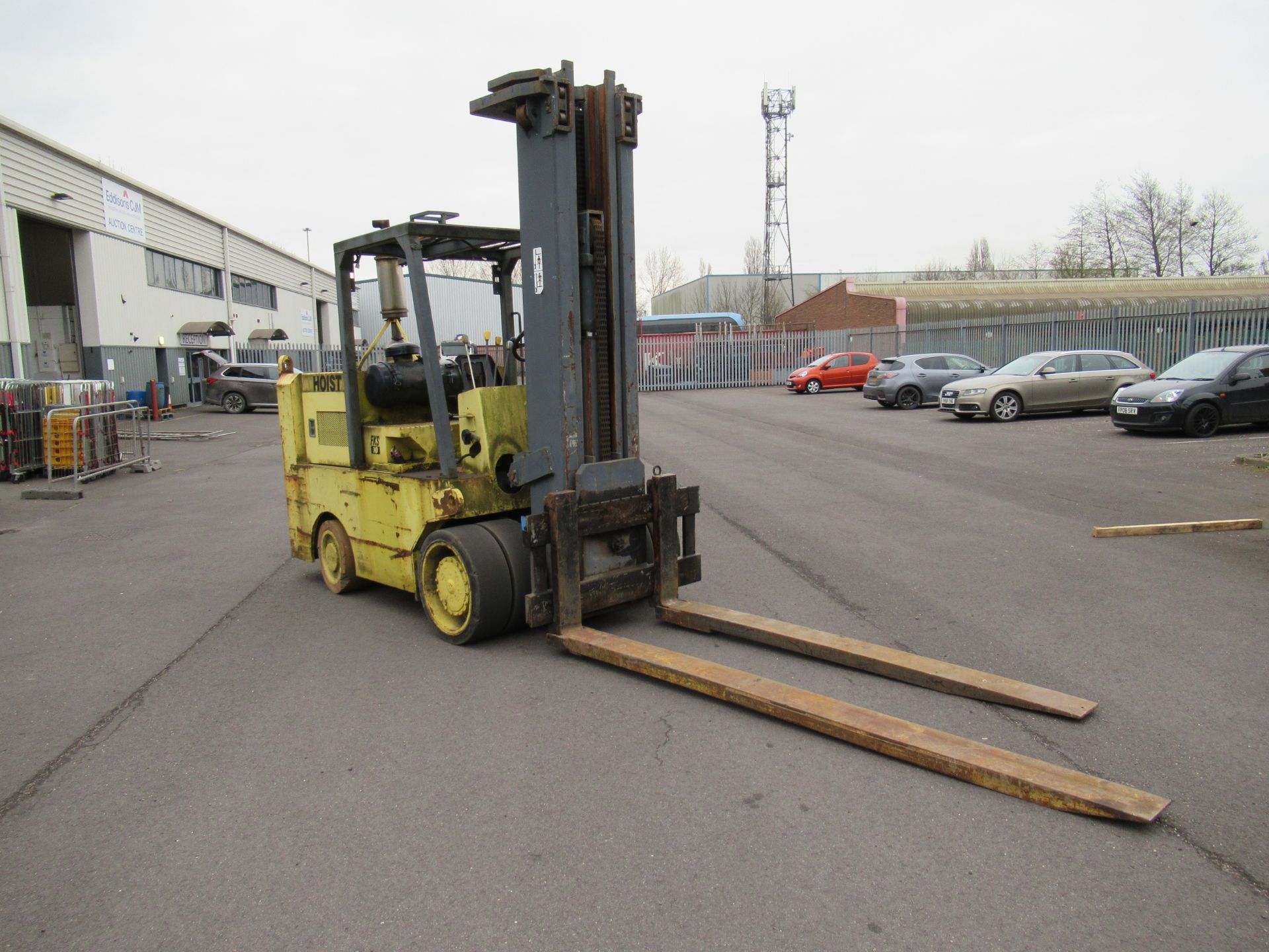 Hoist FK510 Diesel Forklift Truck, 10000kg Capacity, Duplex Mast, 3300mm Closed Height, 6400mm - Image 3 of 11