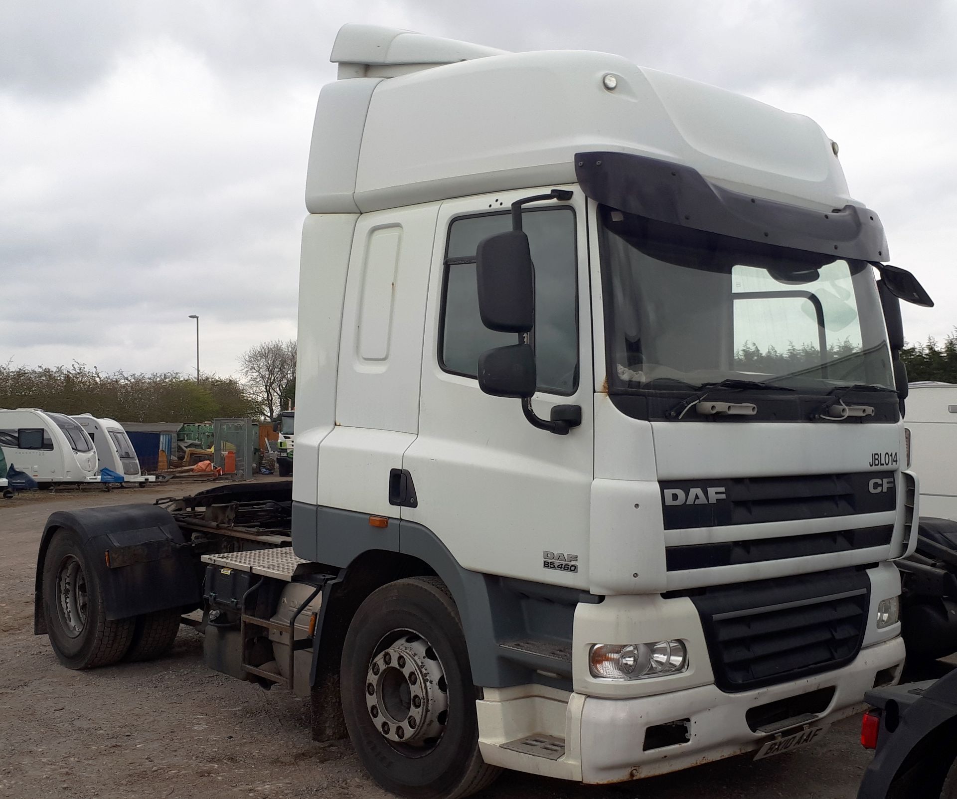 DAF FT CF85.460 V tractor unit, Registration BX10