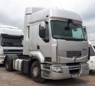 Renault Premium R 24GPA2 tractor unit, Registratio