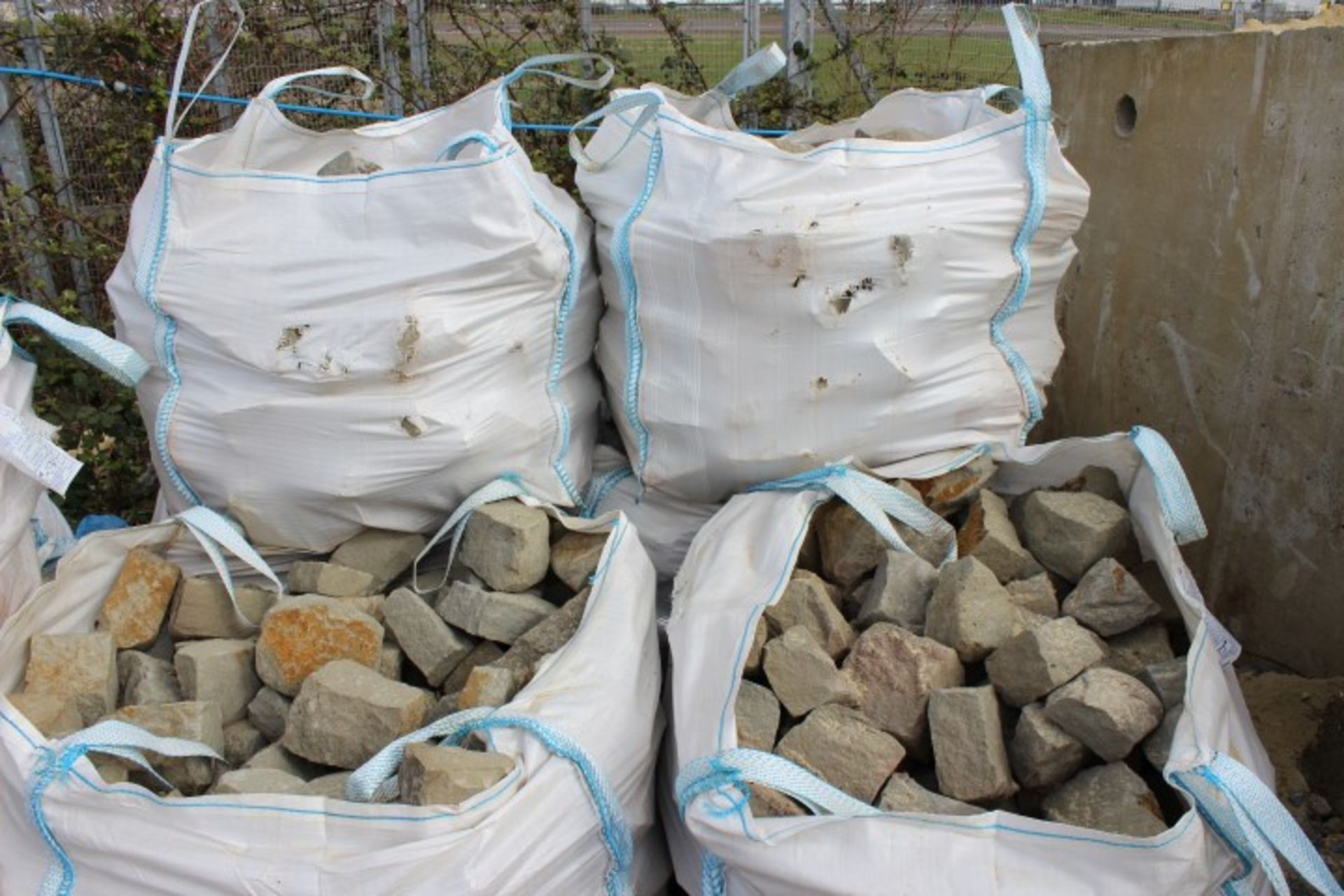 9 x Bags of Green Grey Limestone (please note ther - Image 3 of 3