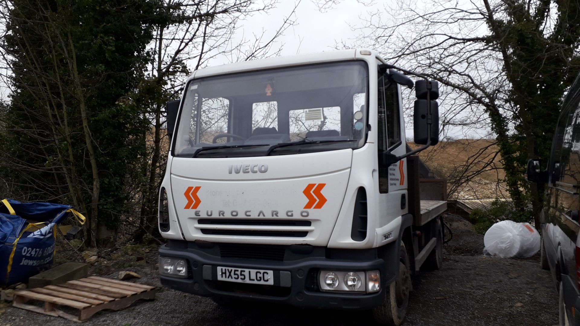 Iveco Euro Cargo 75 E17, Registration HX55 LGC – V5 Document (no keys or batteries) with Hiab XS 055 - Image 2 of 12