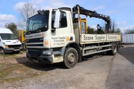 Leyland DAF CF65 220E 18T Dropside Lorry Registrat