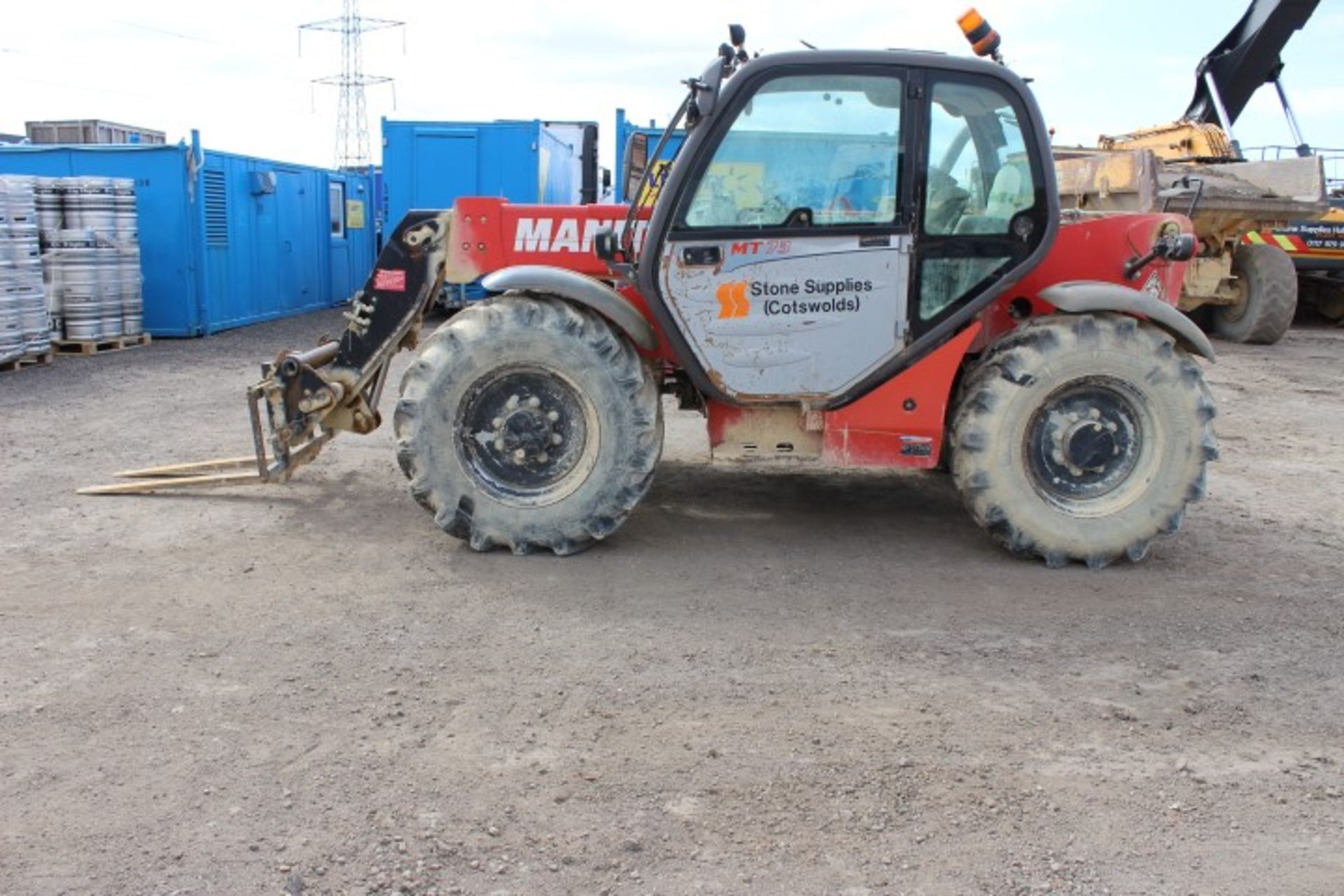 Manitou MT732 Series EE3 Telehandler (2011) Serial