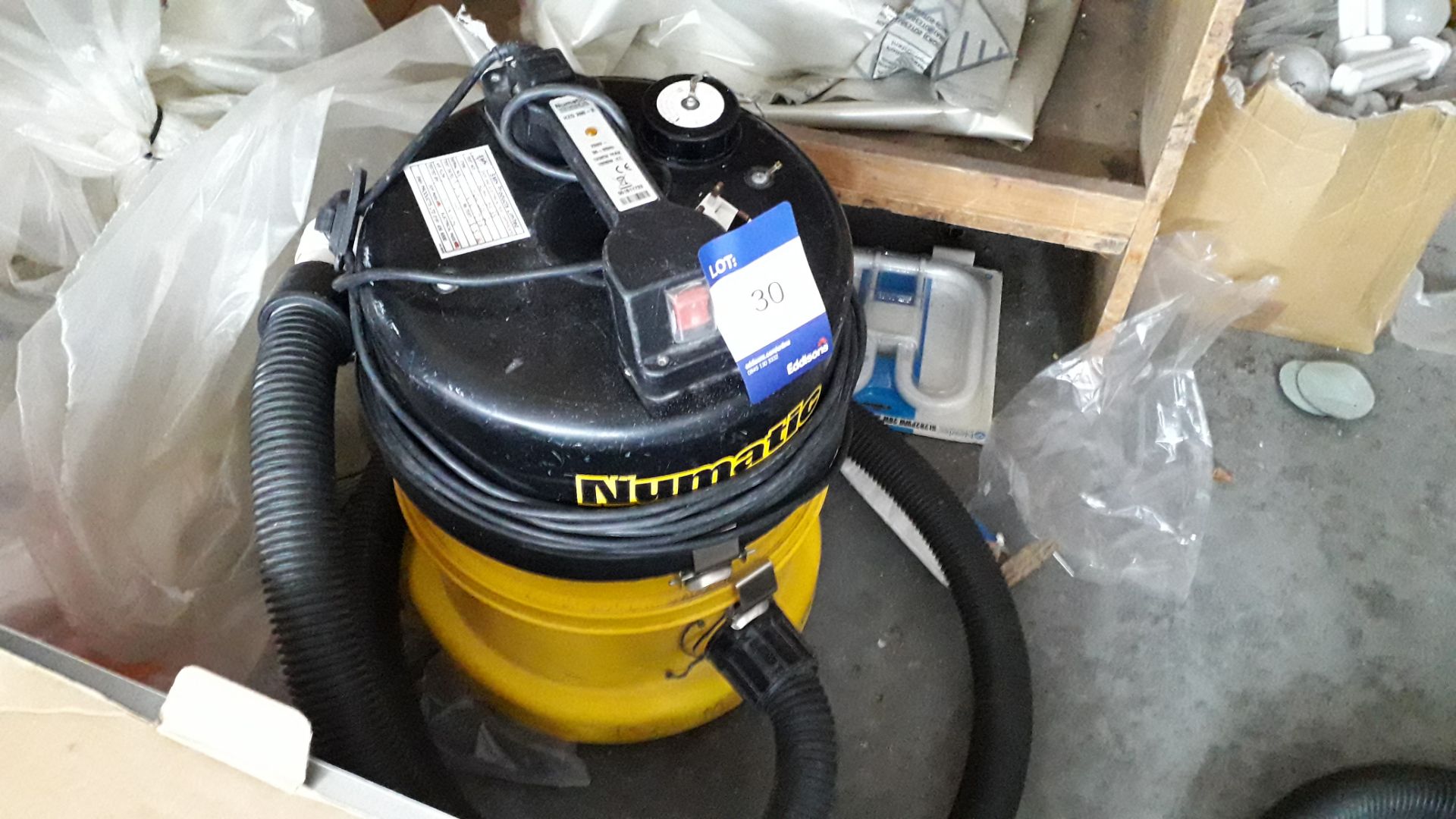 Numatic HZQ 200-2 Hazardous Dust Vacuum Cleaner S/N 061611733 – 240v - Image 2 of 3