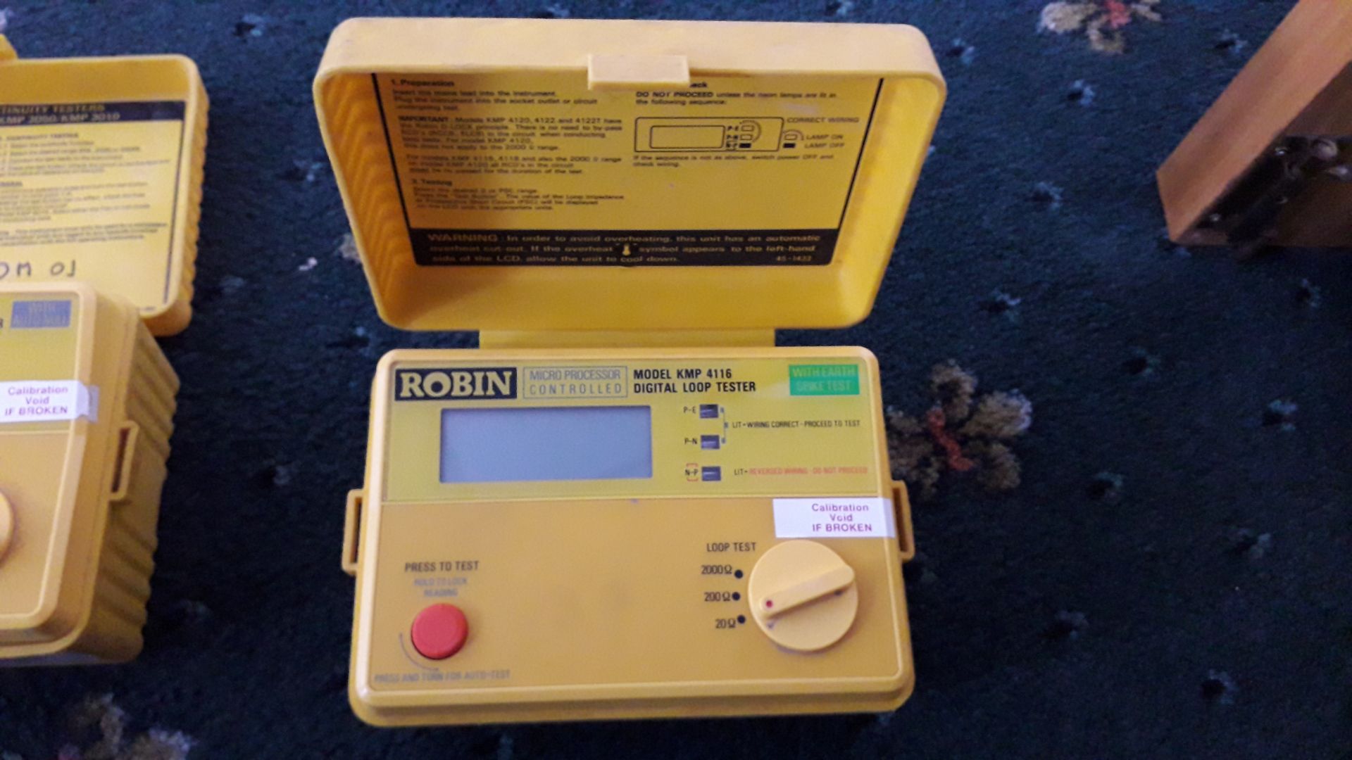 Contents of Cupboard containing various testing equipment in unknown condition to include, Newlec - Image 15 of 17