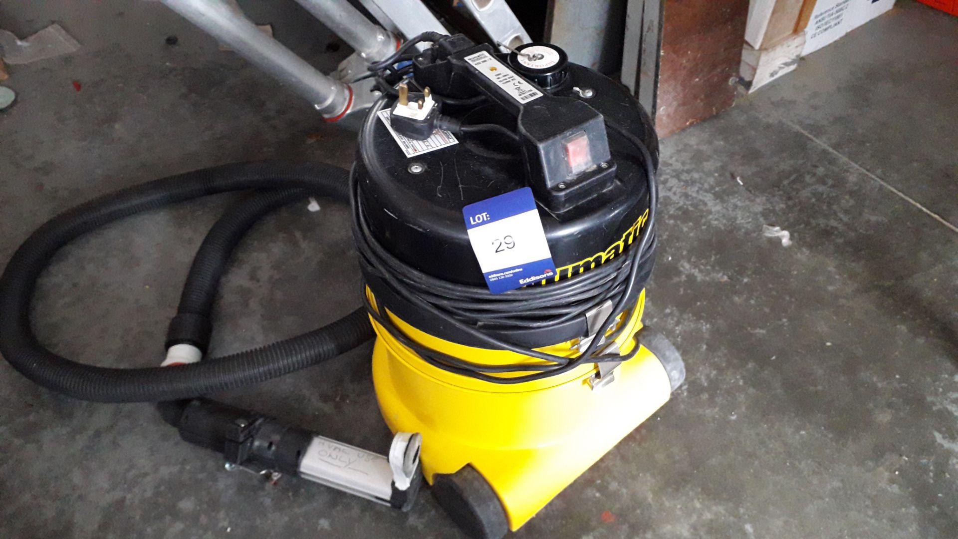 Numatic HZQ 200-2 Hazardous Dust Vacuum Cleaner S/N 061611725 – 240v
