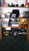 Contents of Cupboard containing various testing equipment in unknown condition to include, Newlec