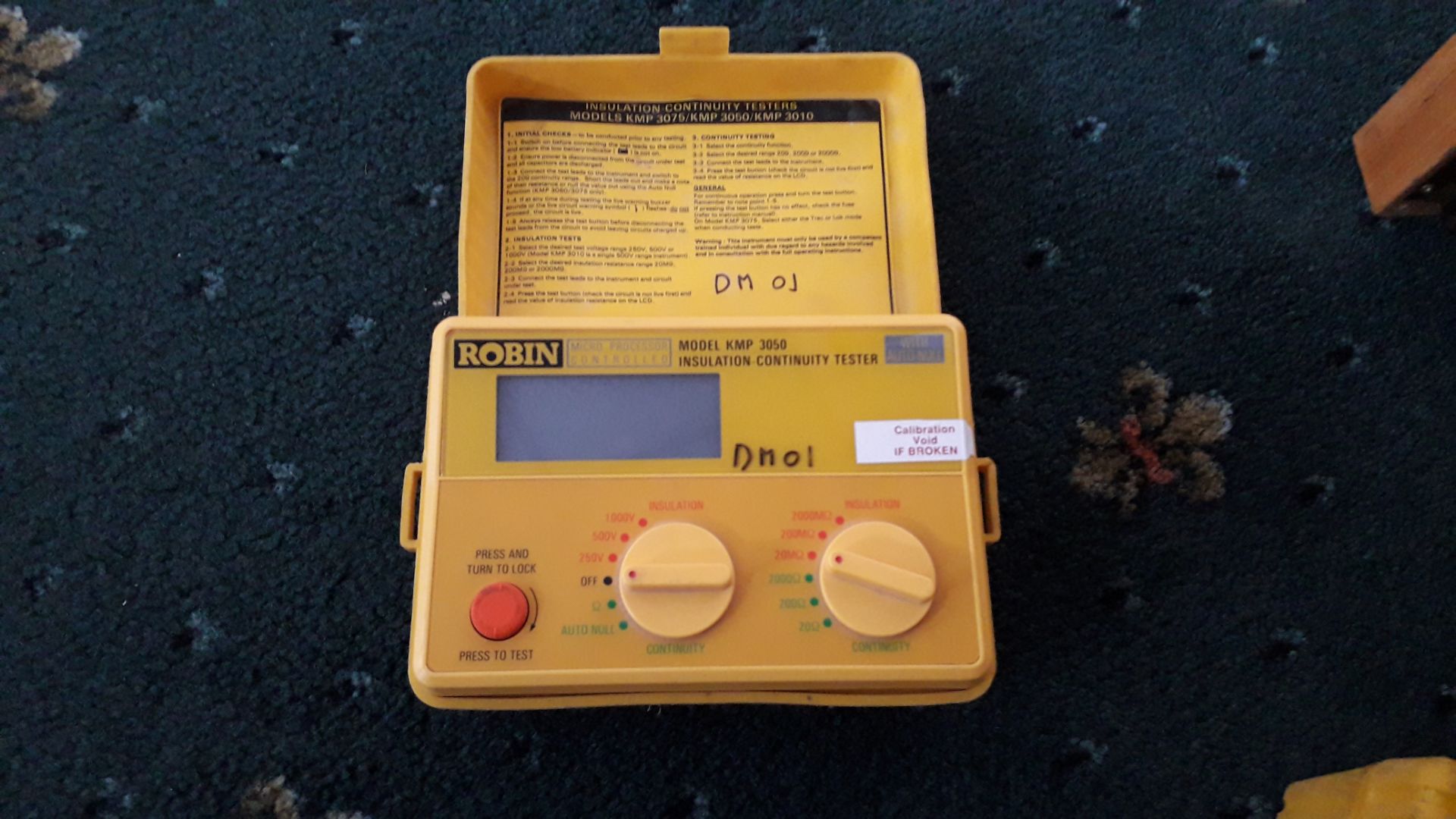 Contents of Cupboard containing various testing equipment in unknown condition to include, Newlec - Image 14 of 17