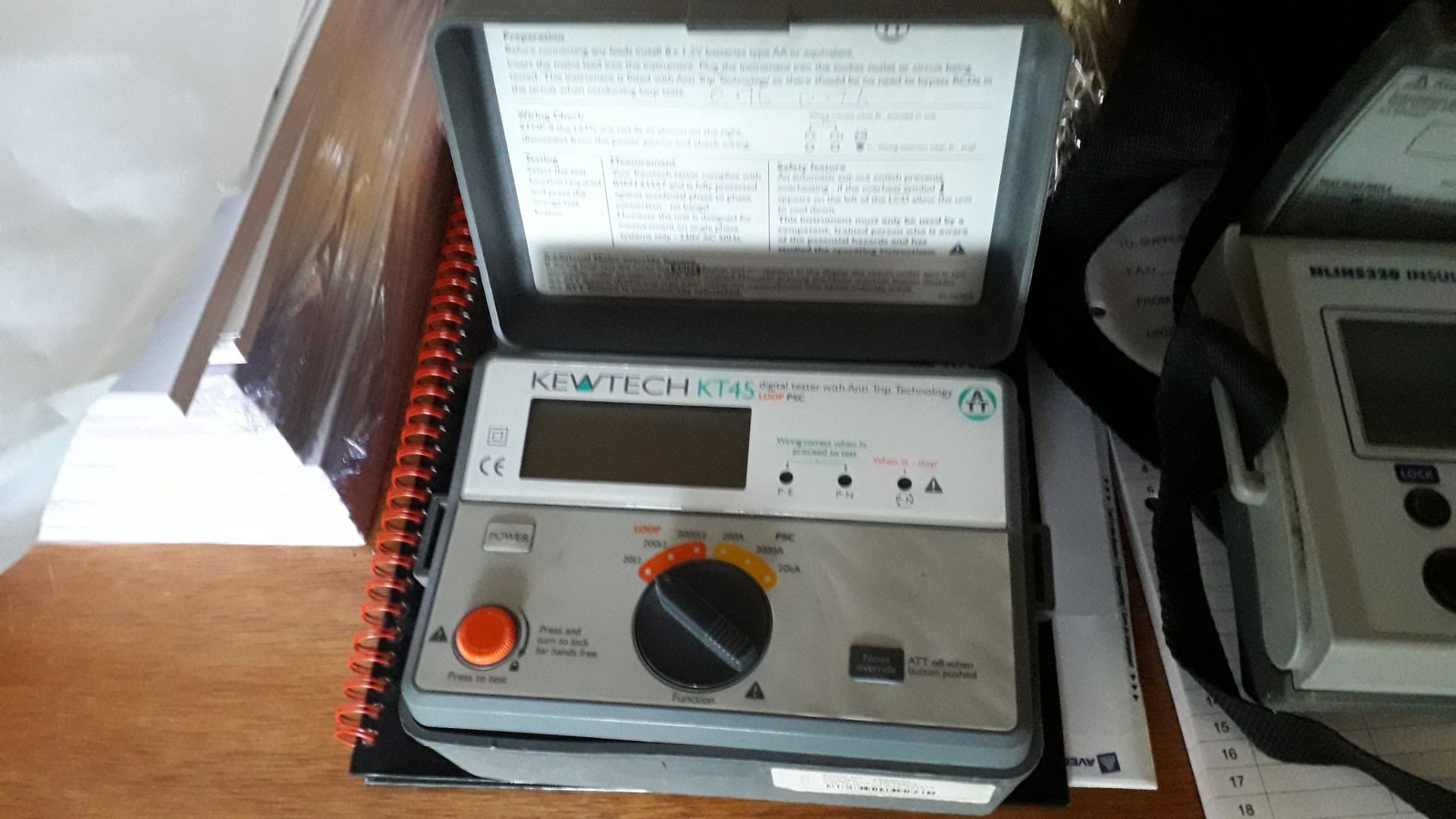 Contents of Cupboard containing various testing equipment in unknown condition to include, Newlec - Image 6 of 17