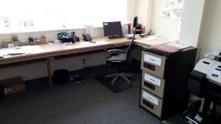 Content of Office to Include Non fitted furniture,