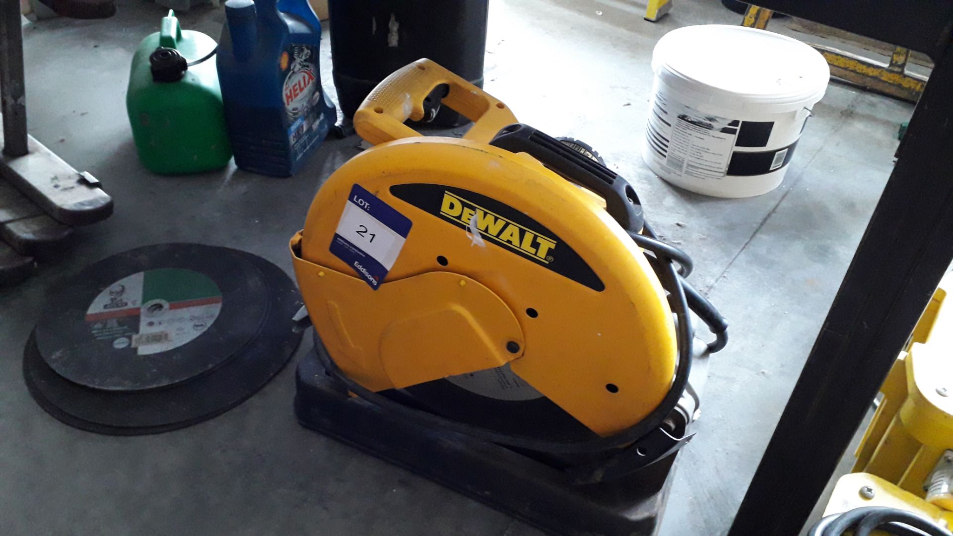 DeWalt D28710 LX 335mm 110v Abrasive Chop Saw S/N 003583