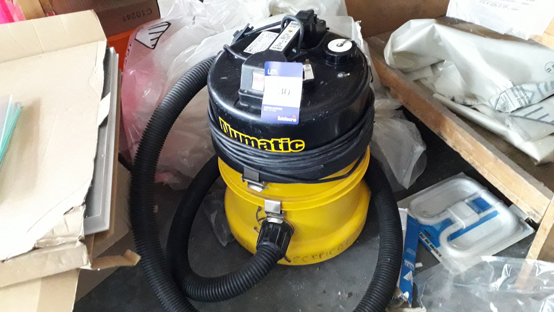 Numatic HZQ 200-2 Hazardous Dust Vacuum Cleaner S/N 061611733 – 240v