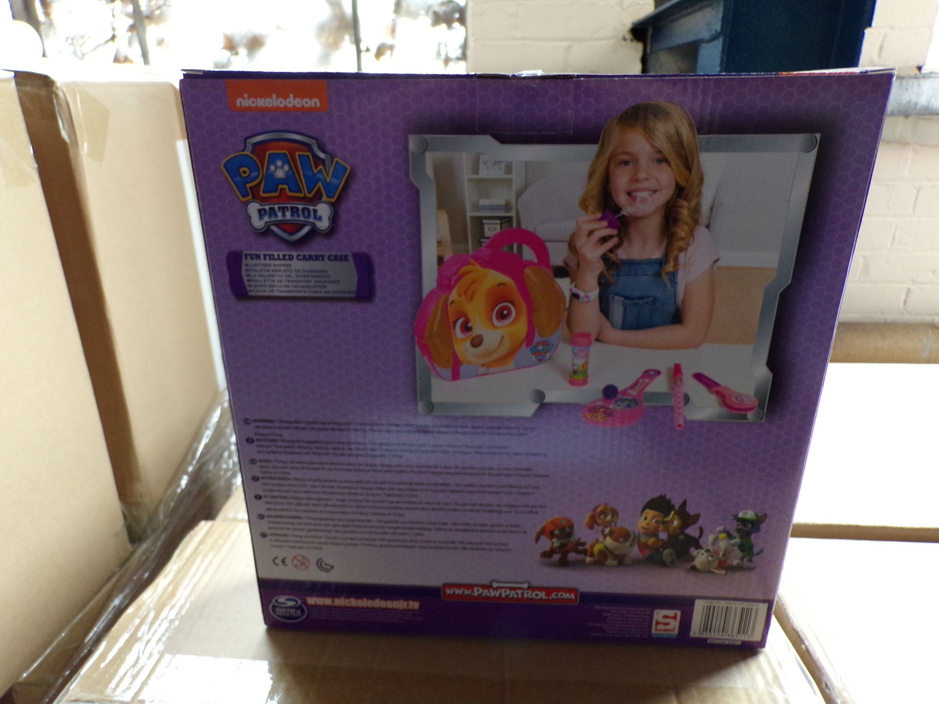 Pallet to contain 240 x Brand New & Packaged Paw Patrol Fun Filled Carry Case Play Sets - Image 2 of 2