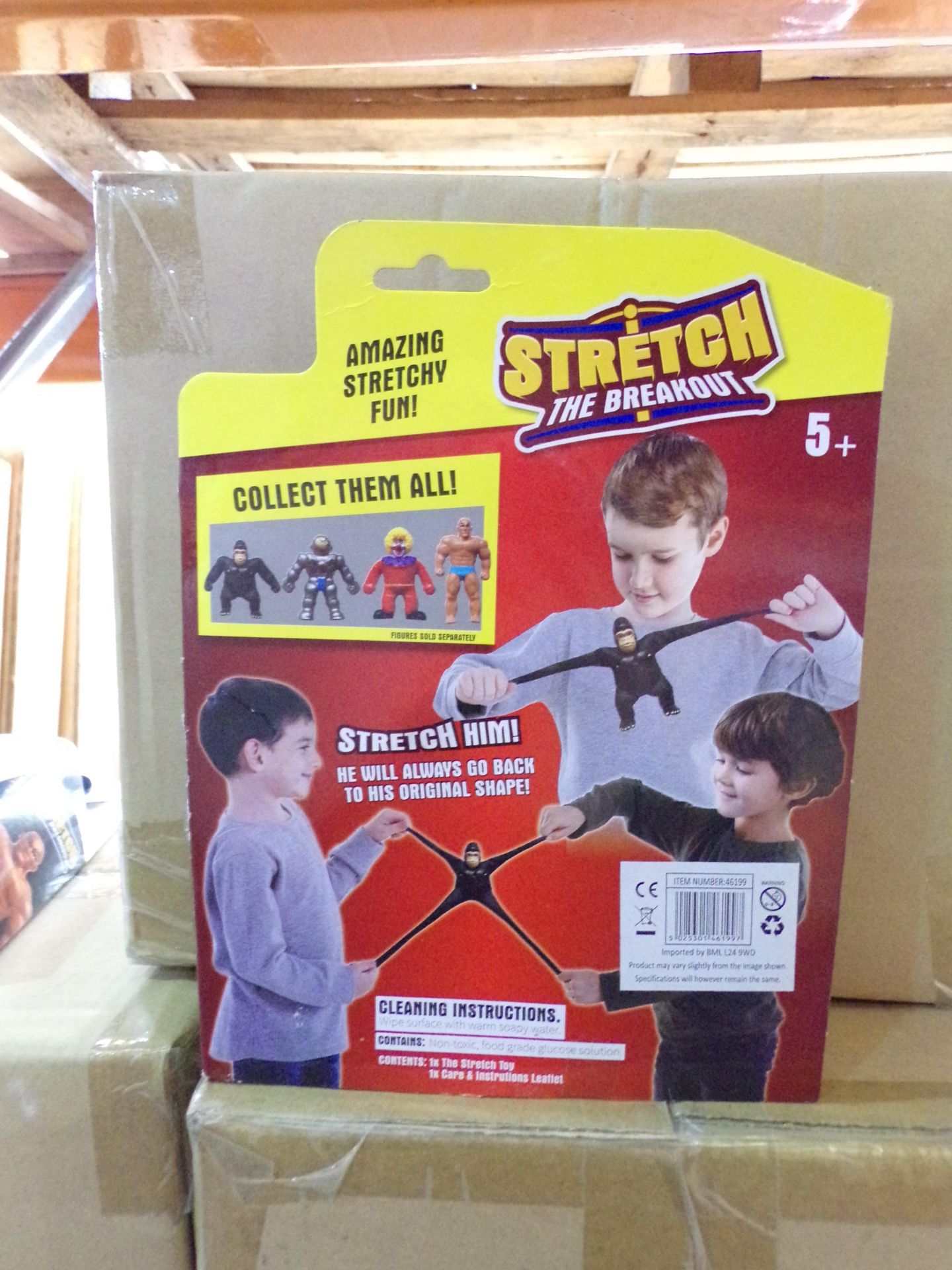 36 x Brand New & Packaged Stretch The Breakout Gorilla Toy - Image 2 of 2