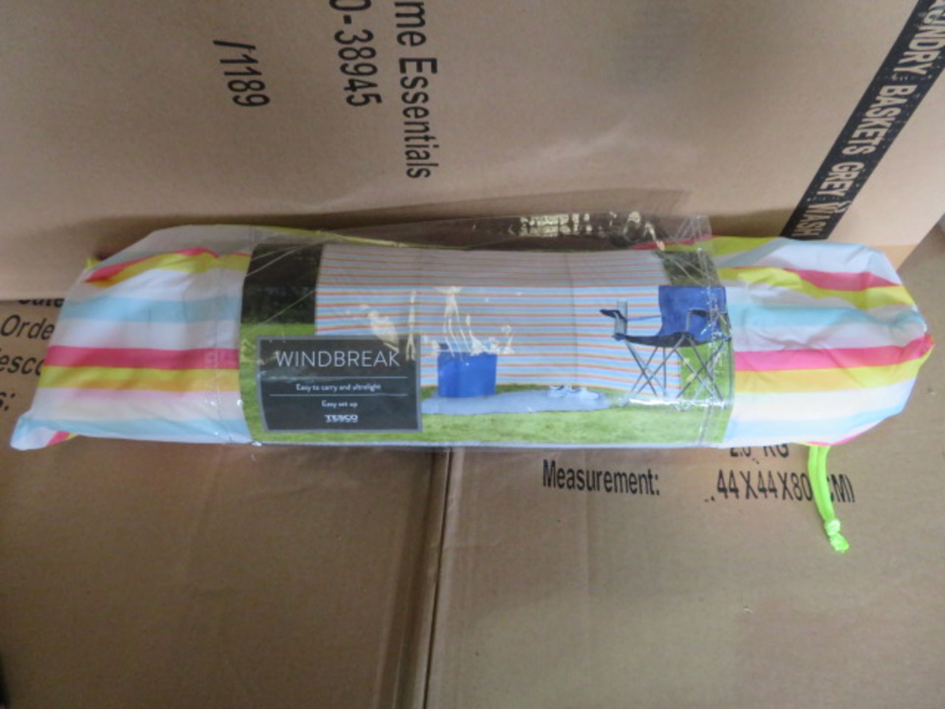 12 x Brand New & Packaged Tesco 4 Pole Windbreakers (Medium) - Image 2 of 3