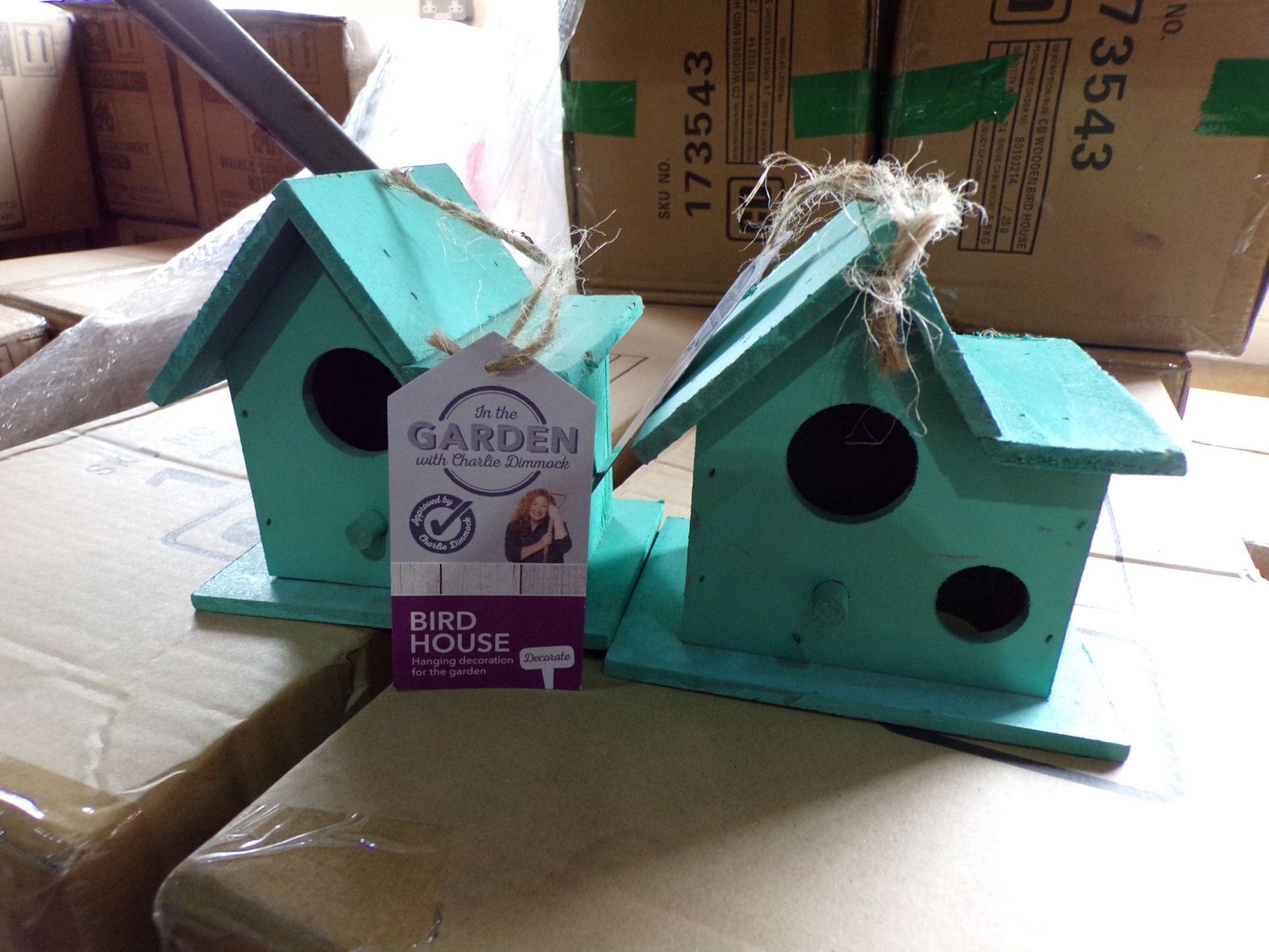 144 x New Wooden Bird Boxes - Image 2 of 3