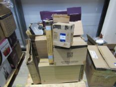 Quantity of Customer Returns to Pallet, items not tested. This lot may include both working and