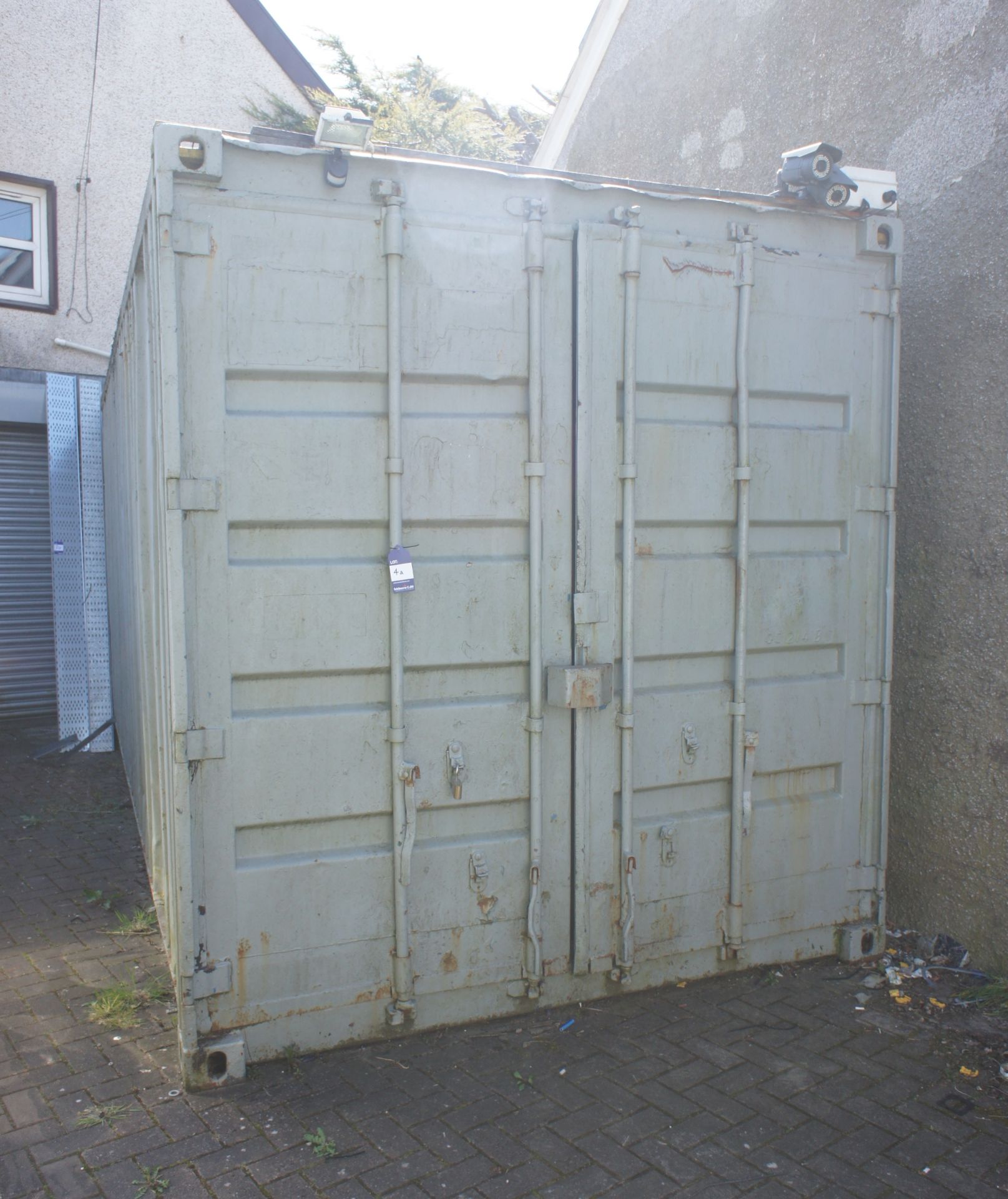 20ft Steel Shipping/Storage Container, Delayed collection until last bookable collection slot, - Image 3 of 5