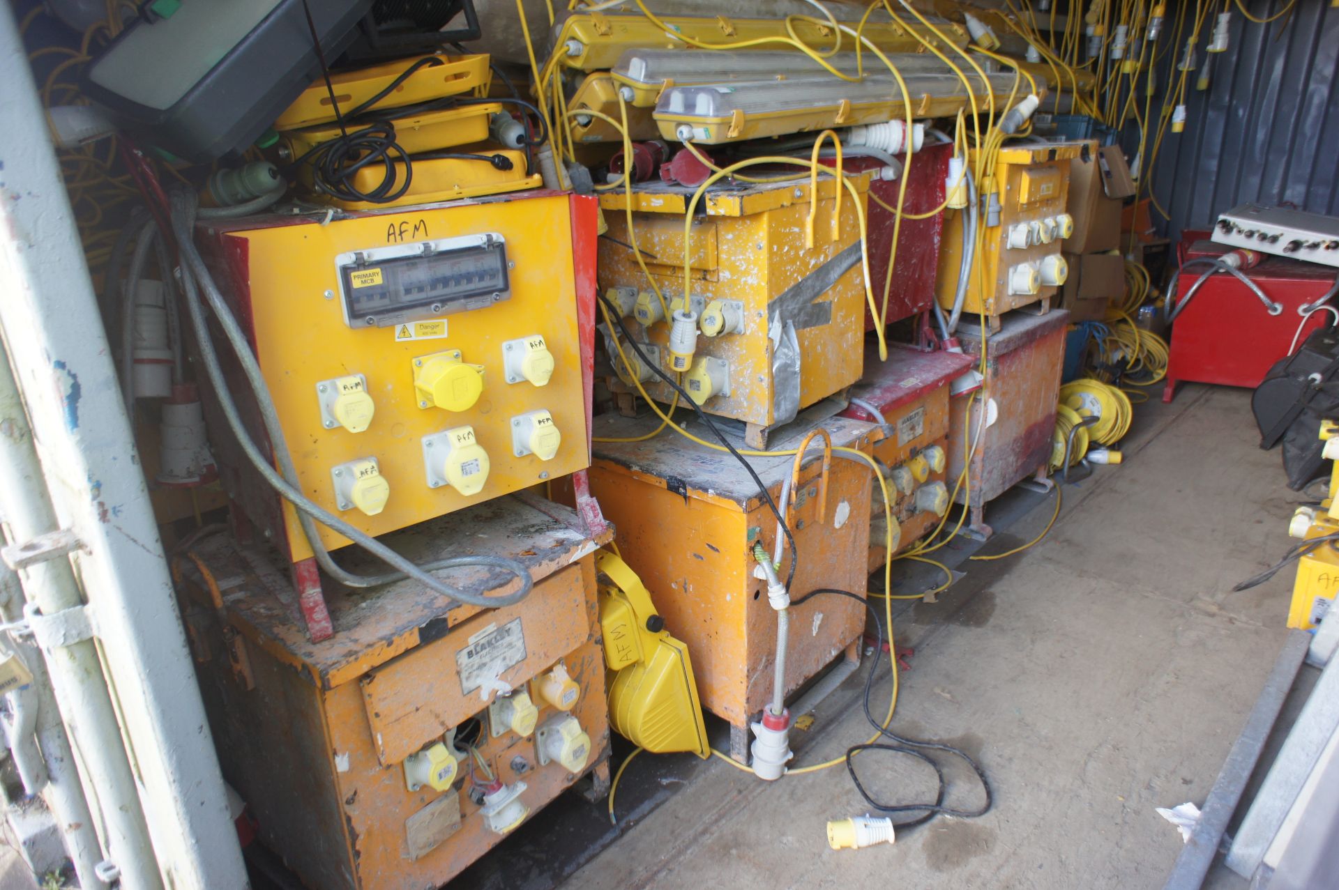 5 x l0KVA 3PH Site Transformers