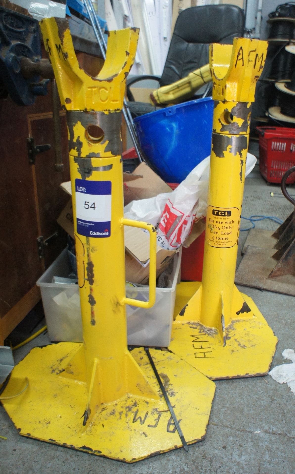 Cable Jacks & Bar (Yellow Set)