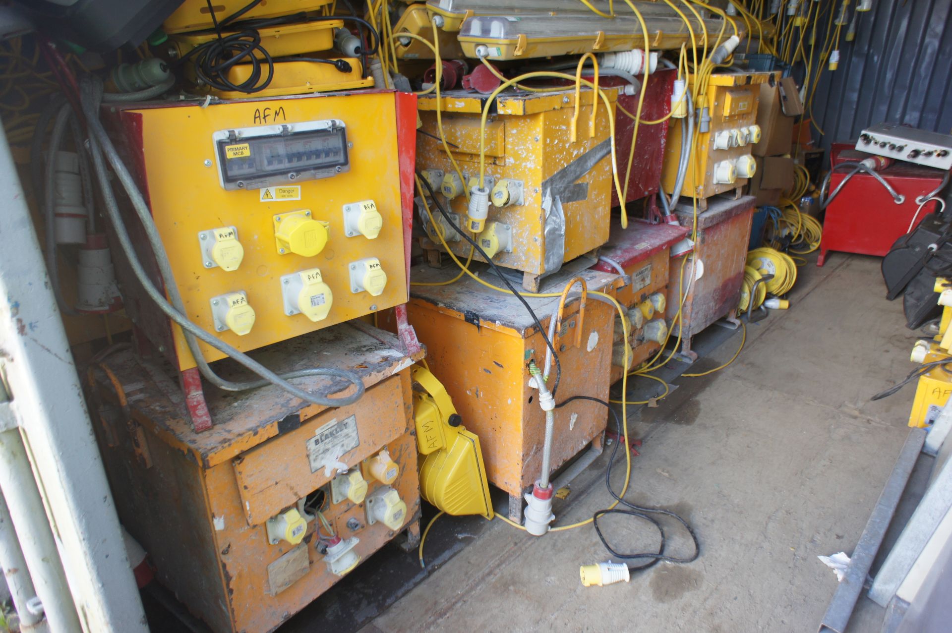 5 x l0KVA 3PH Site Transformers