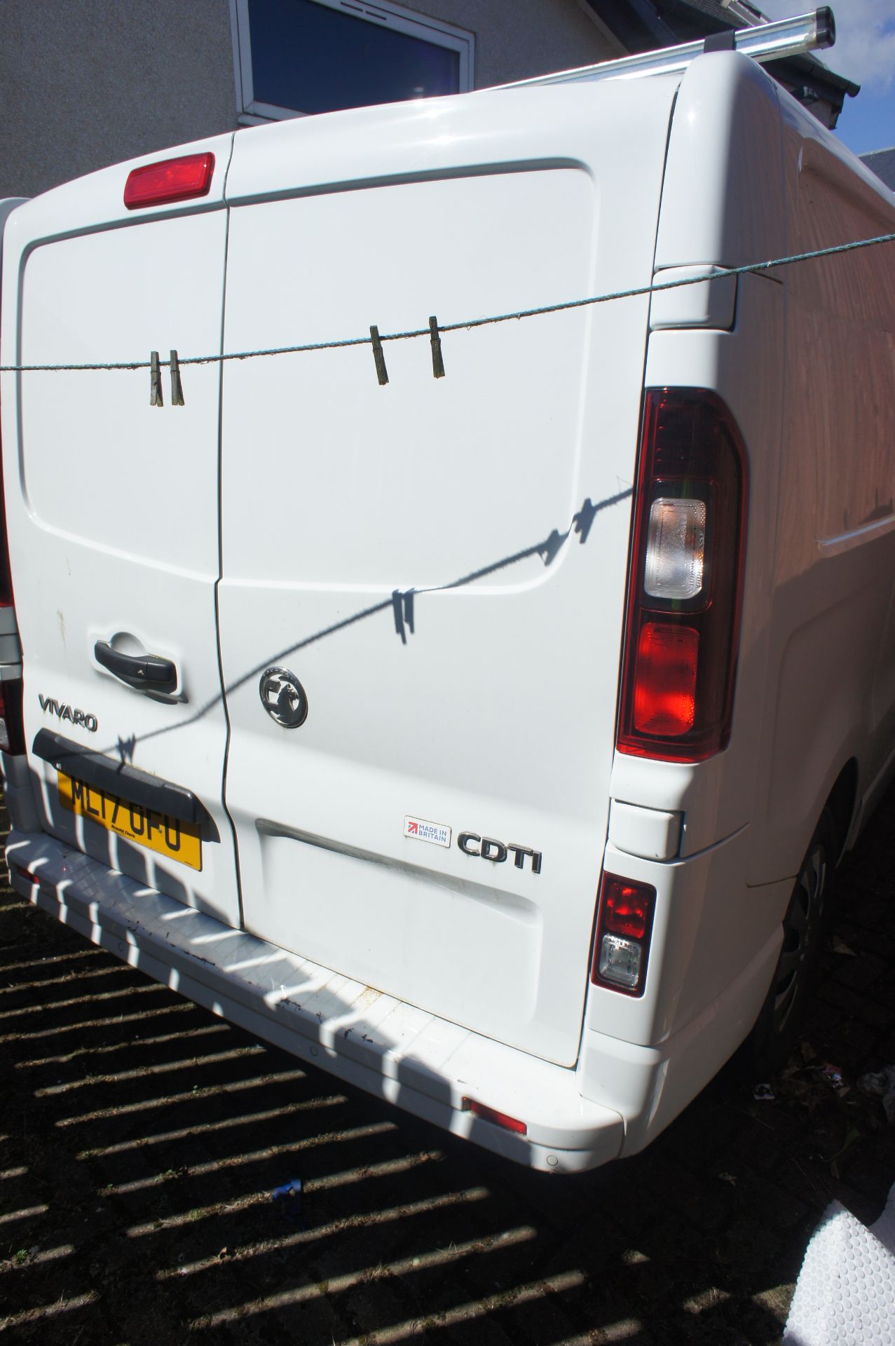 Vauxhall Vivaro Sportive, Registration ML17 OFU, Odometer 31,612 miles, Date of first registration - Image 4 of 9