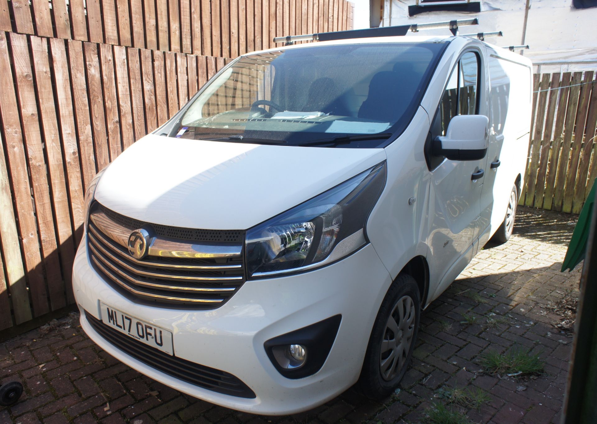 Vauxhall Vivaro Sportive, Registration ML17 OFU, Odometer 31,612 miles, Date of first registration