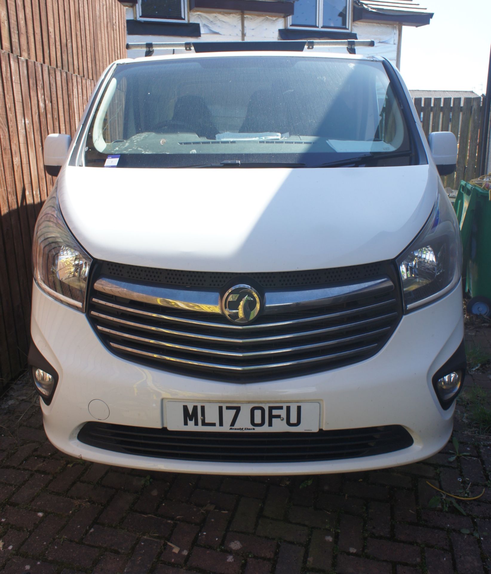 Vauxhall Vivaro Sportive, Registration ML17 OFU, Odometer 31,612 miles, Date of first registration - Image 2 of 9