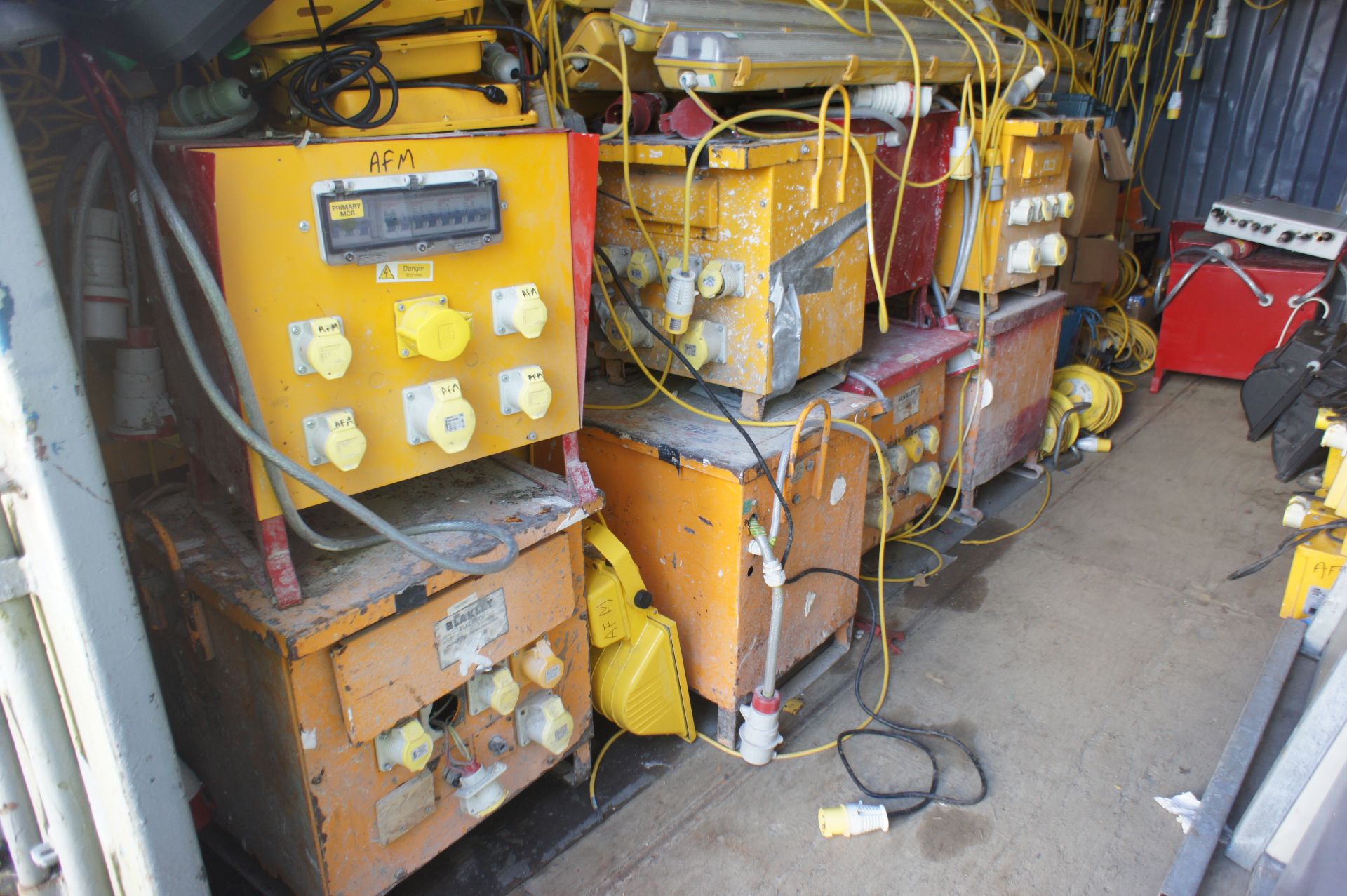 5 x l0KVA 3PH Site Transformers