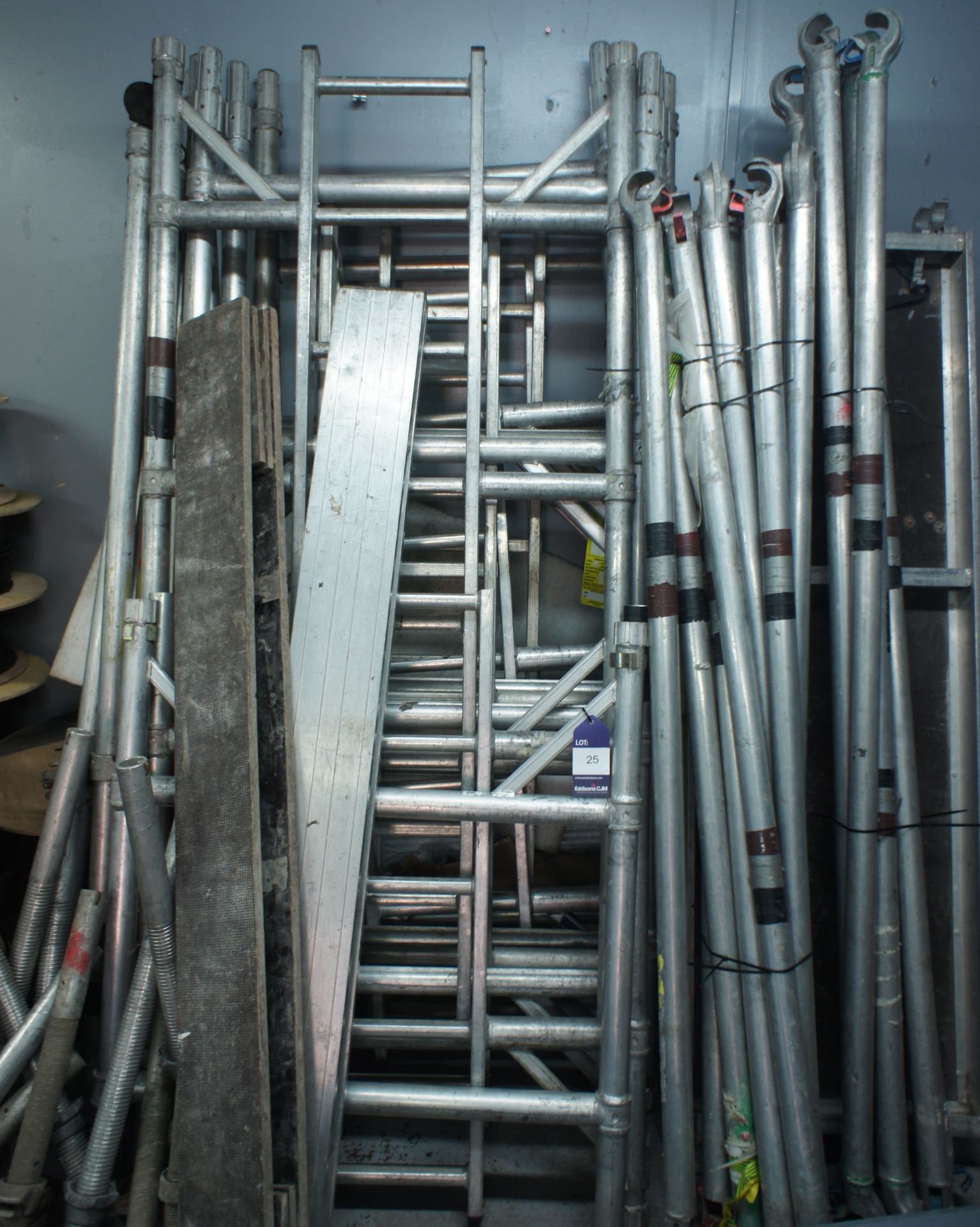 Alloy Scaffold tower and Various Wheels & Sections - Image 2 of 3