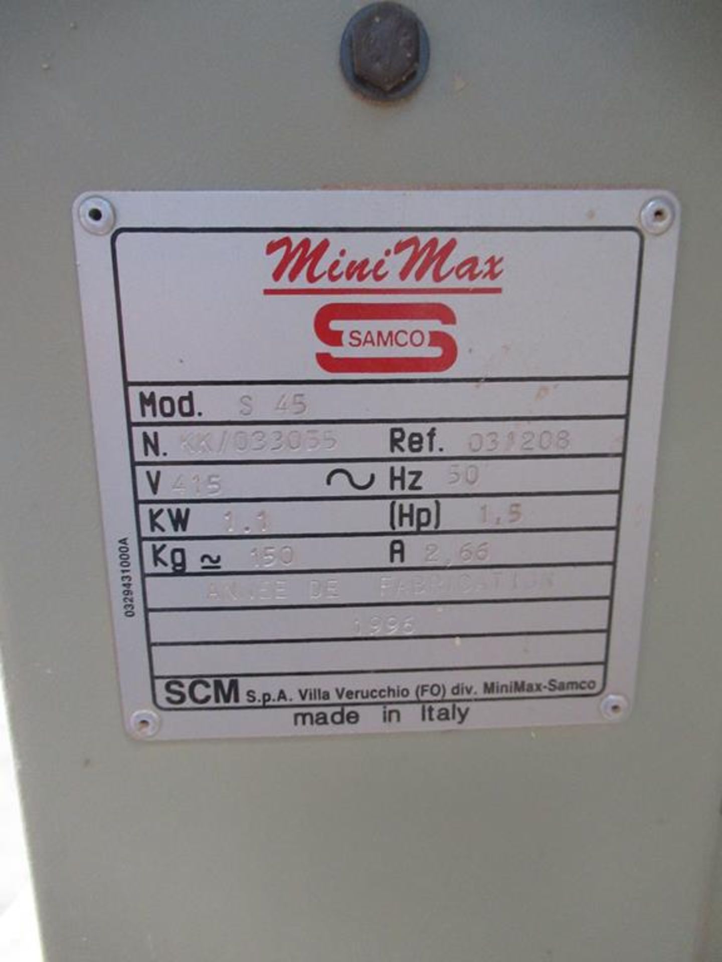 Mini Max S45 Band Saw - Image 3 of 3